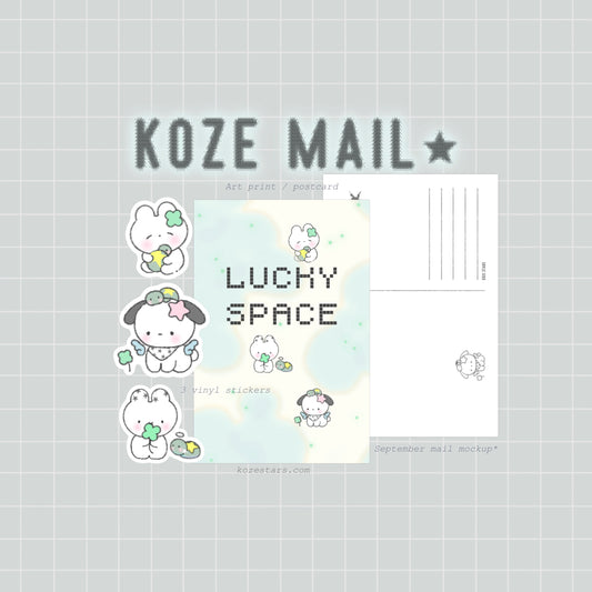 the koze post - monthly mail club / sept